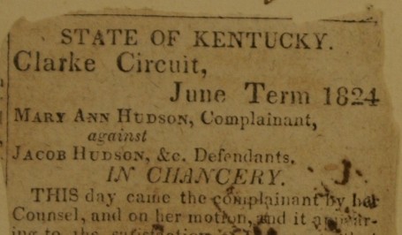 Divorce publication